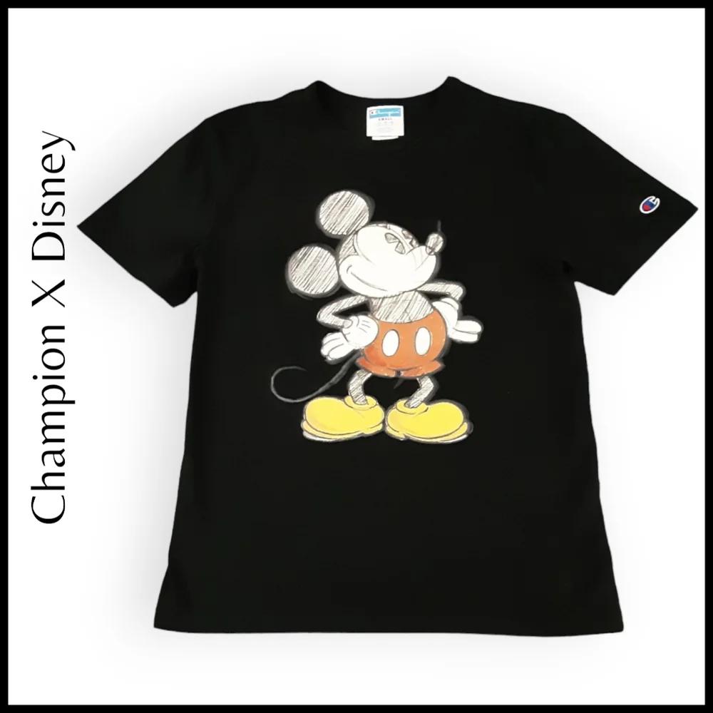 Champion X Disney T-Shirt Size Small Mens or Womens Mickey Mouse - Picture 4 of 11